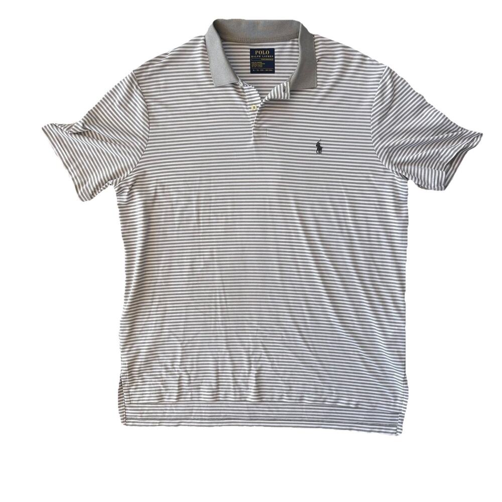 Polo Ralph Lauren XL striped Gray Men’s Shirt Athleisure